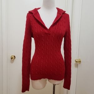 warm sweater v neck